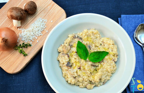 Mushroom risotto